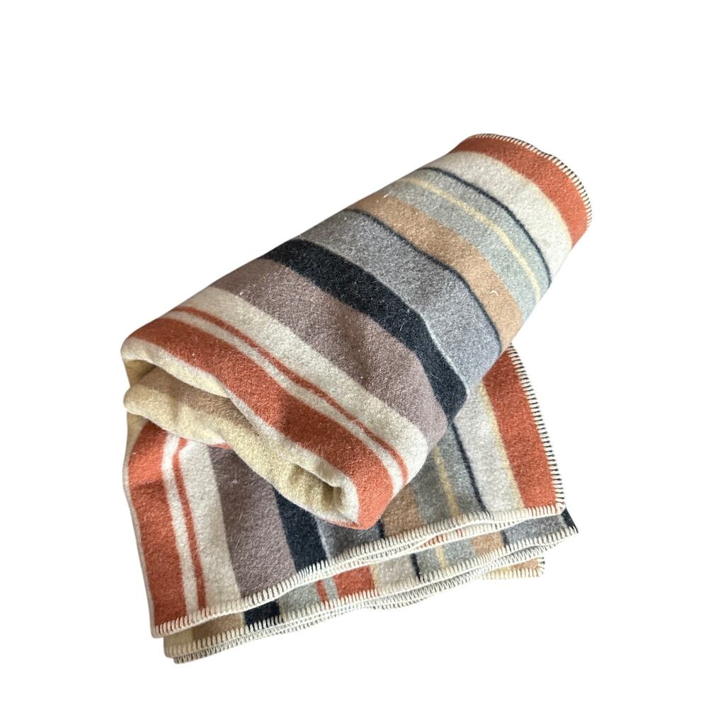 Missoni Home Throw Blanket Multicolor Whipstitched Luxury - Picture 4 of 6